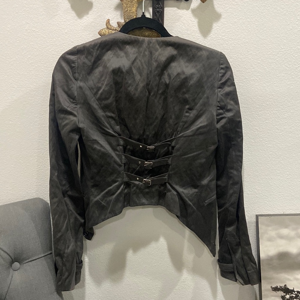 Elizabeth and James blazer